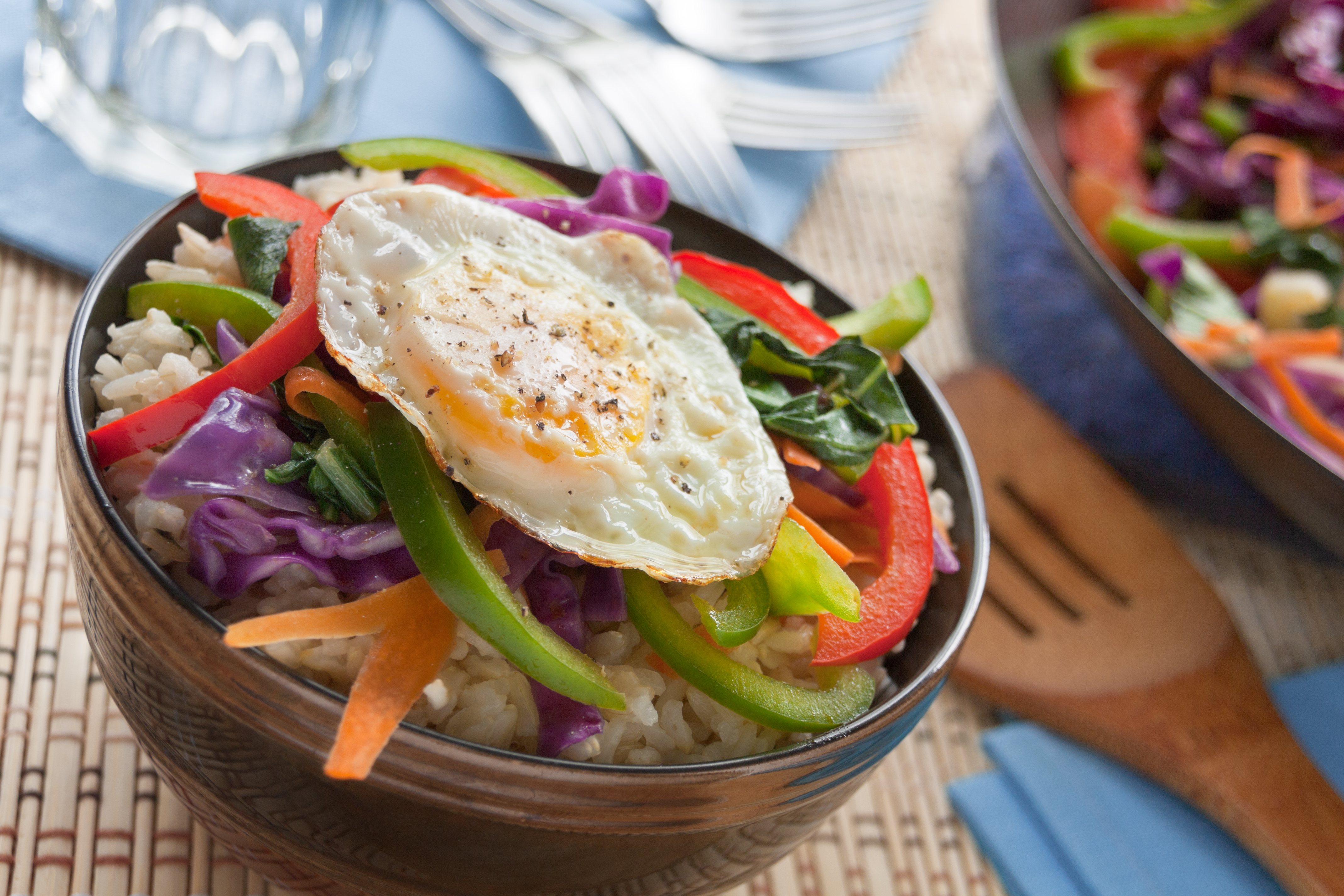 Quick Veggie Stir Fry Bowl