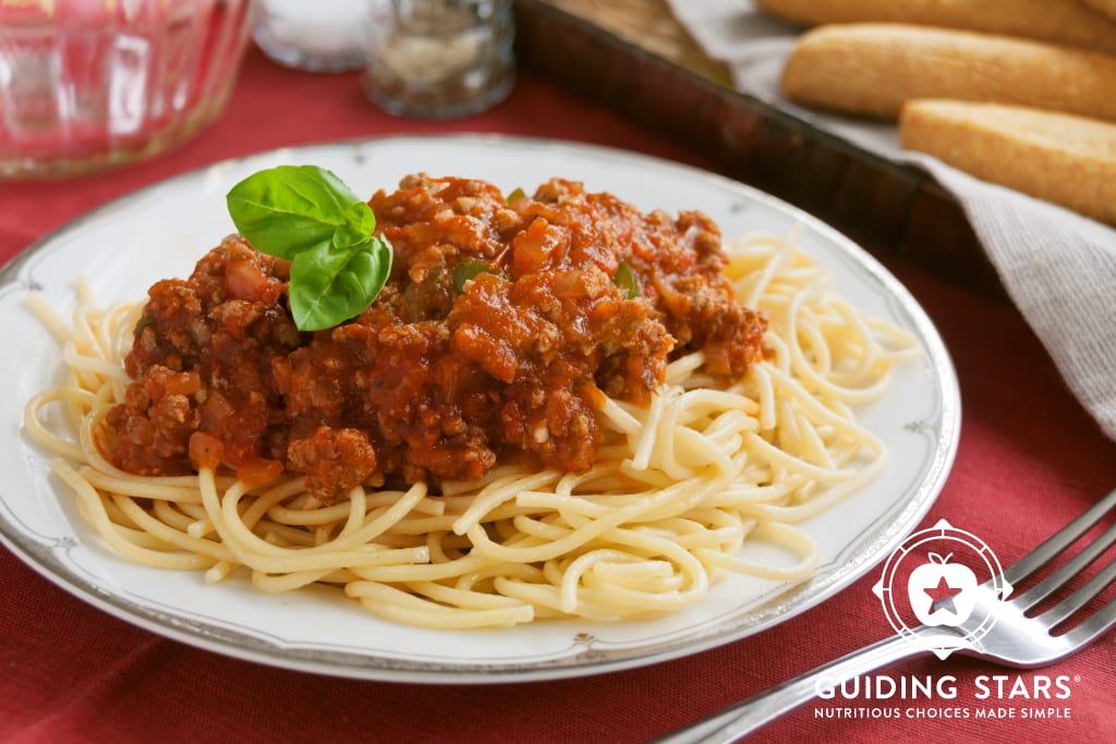 Spaghetti With Turkey Meat Sauce