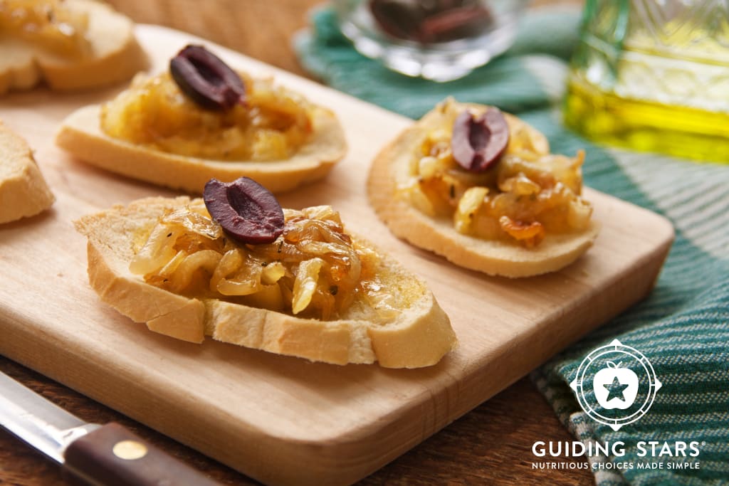 Caramelized Onion Crostini