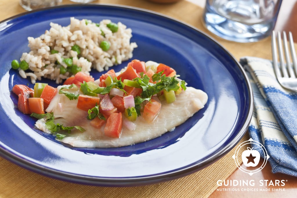 Salsa Broiled Tilapia