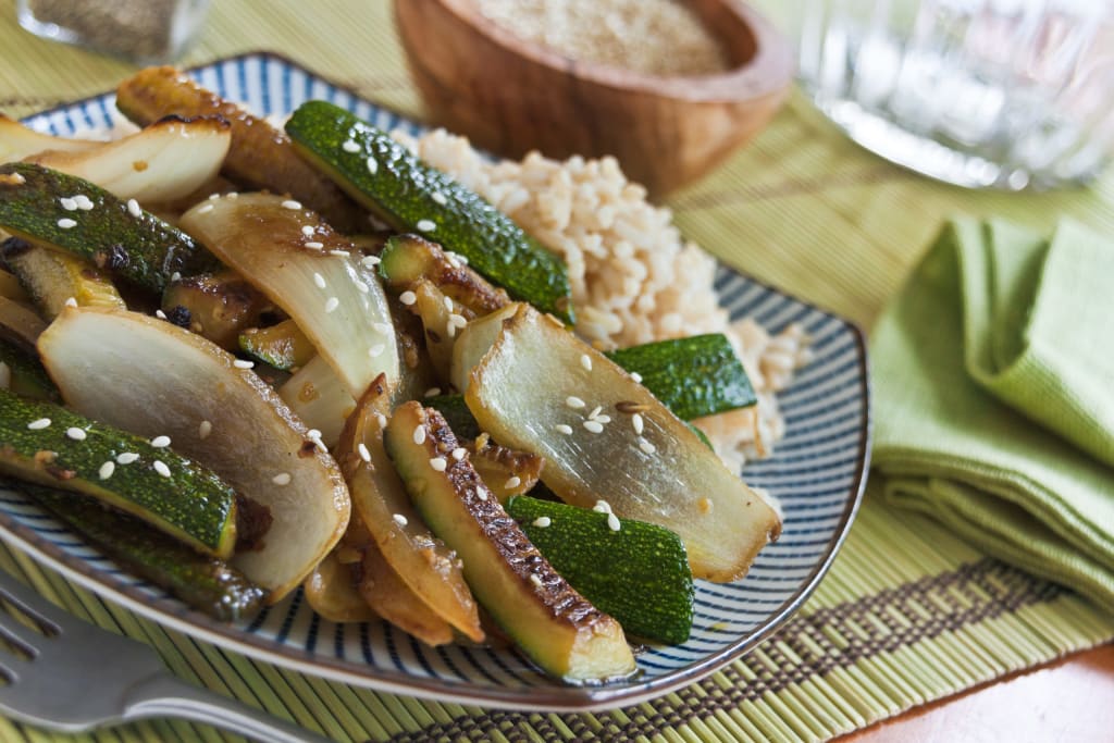 Stir-fried Zucchini