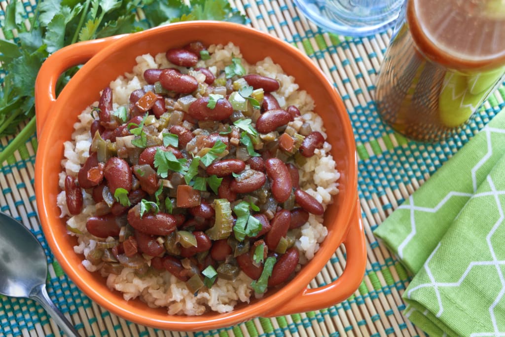 Caribbean Red Beans & Brown Rice