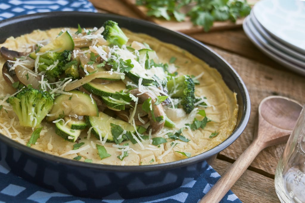 Polenta With Fresh Vegetables