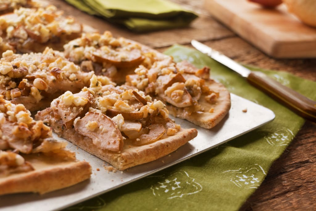 Pear & Blue Cheese Flatbread