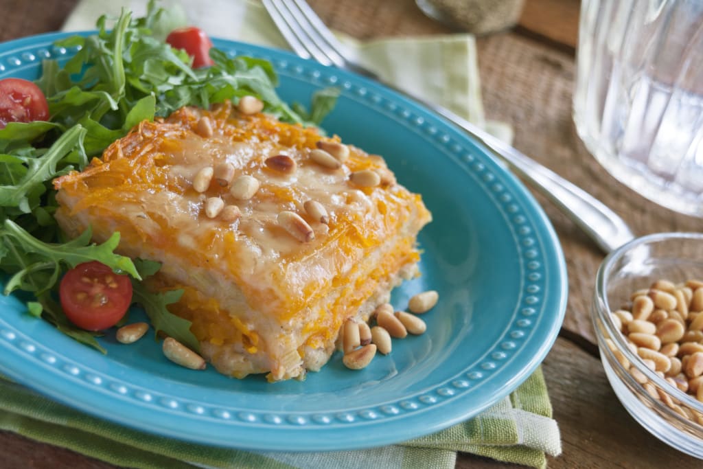 Squash & Leek Lasagna