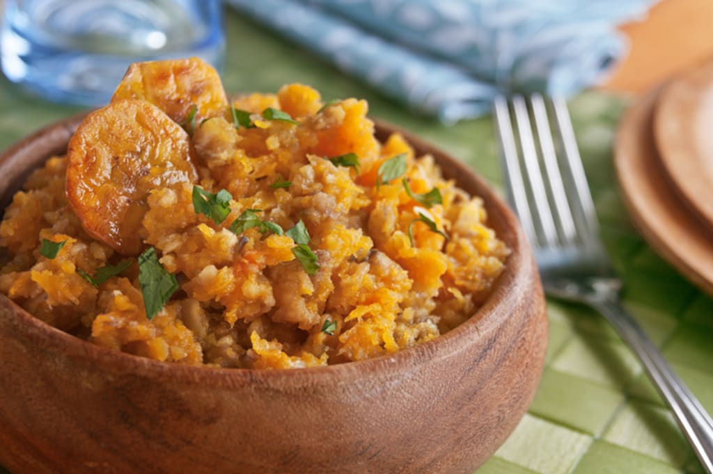 Butternut Squash And Plantain Mash