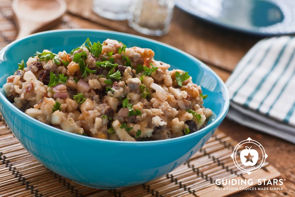Wild Rice With Dried Fruit & Walnuts